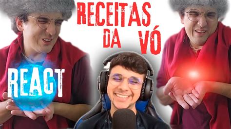 REACT VICTOR MAGALHÃES COMPILADO SÓ AS RECEITAS BRABAS DE VÓ YouTube