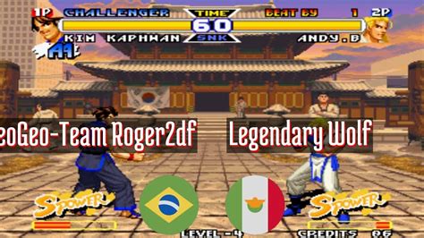 Rbffspec Neogeo Team Roger Df Br Vs Legendary Wolf Mx Real Bout