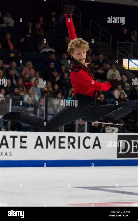 Allen, Texas, USA. 20th Oct, 2023. Ilia MALININ (USA) competes for ...