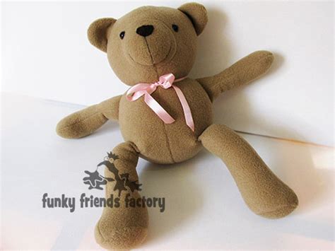 See How To Sew Izzy Insomniac Teddy Bear Funky Friends Factory