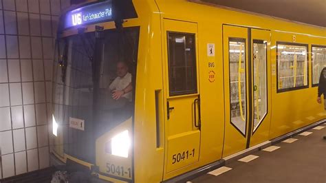 Berliner U Bahn U6 H01 5041 1 Mitfahrt Von Alt Mariendorf Bis Kurt