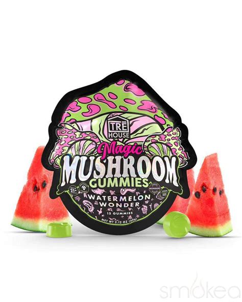 TRĒ House Magic Mushroom Gummies - Watermelon Wonder (15-Pack)