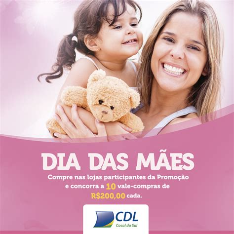 Promoção dia das Mães CDL Cocal do Sul