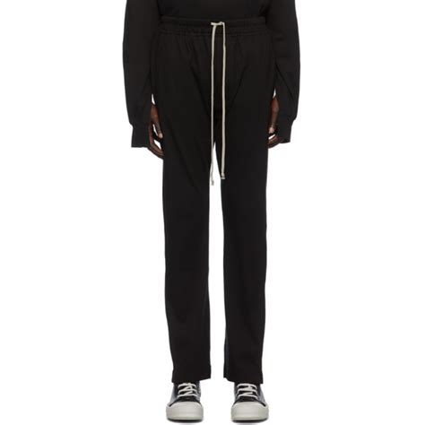 Rick Owens Drkshdw Black Berlin Lounge Pants Rick Owens Drkshdw