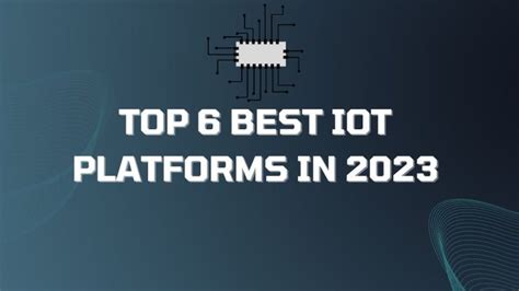 Top Best Iot Platforms In