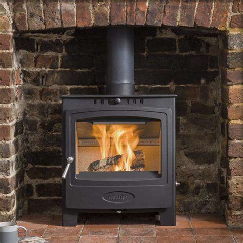 Hamlet Solution 5 Widescreen Wood Burning Stove Stove Supermarket