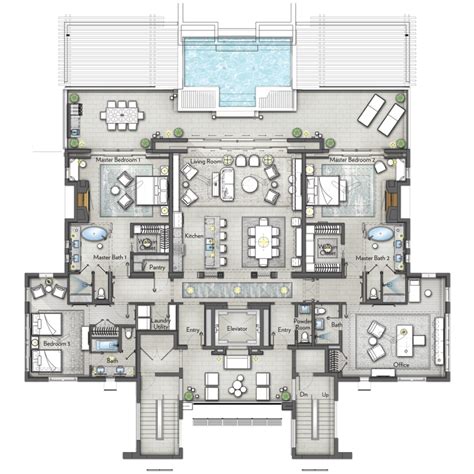 Penthouse Floor Plans