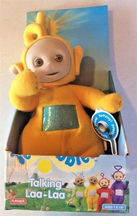 Vintage 1998 Playskool Teletubbies Talking Laa Laa New In Box 1911119956