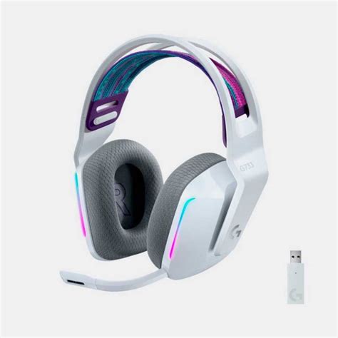 Ripley Aud Fono Logitech G G Lightspeed Wireless Rgb Lightsync White