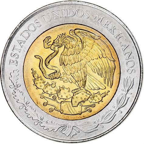 Mexico 5 Pesos Jose Maria Morelos 2010 Mexico City Bi Metallic