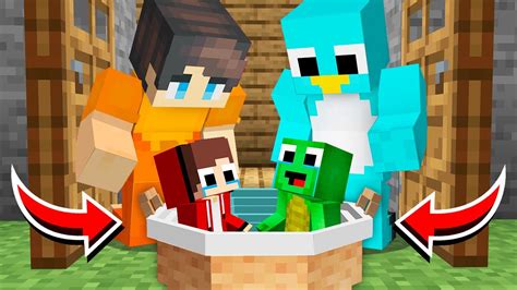 Milo And Chip Took In The Maizen Orphans Jj And Mikey Are Orphaned In Minecraft Youtube