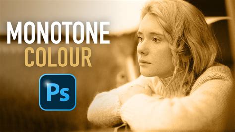 How To Create A Monochromatic Colour Grading Effect In Photoshop #2MinuteTutorial - YouTube