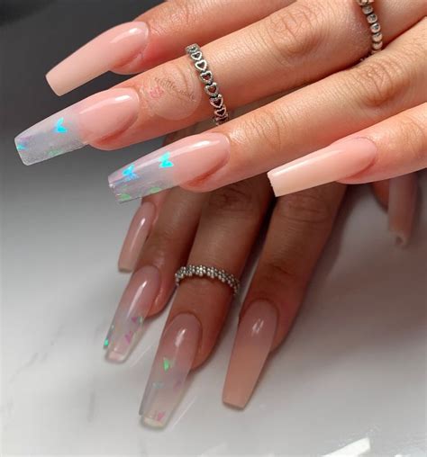 Nude Nails Long Square Nails Nude Nails Square Nails