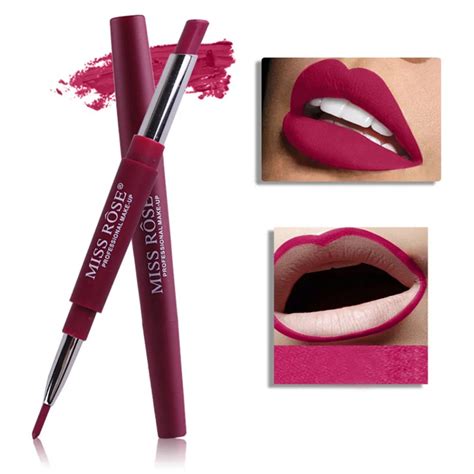 8 Colors Lipstick Matte Lip Liner Waterproof Long Lasting Red Lips Pencil Tint Lip Stick Makeup