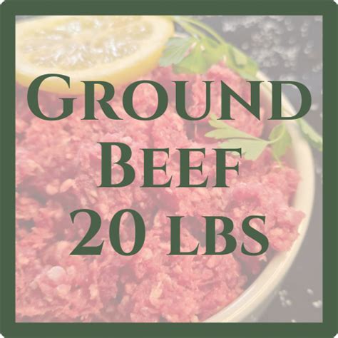 Grass Fed Ground Beef Bulk Boxes High Lonesome Cattle Company