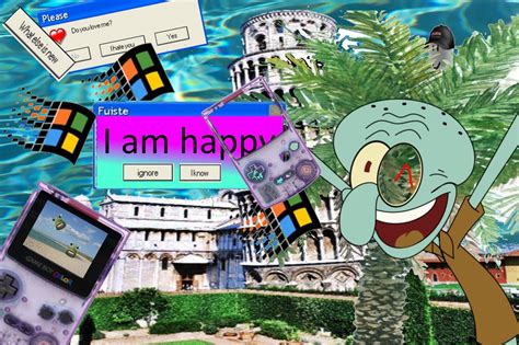 Vaporwave Spongebob Aesthetic