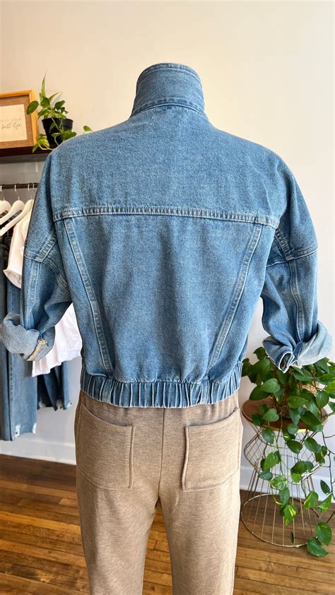 Raw Edge Denim Jacket – Wander Boutique