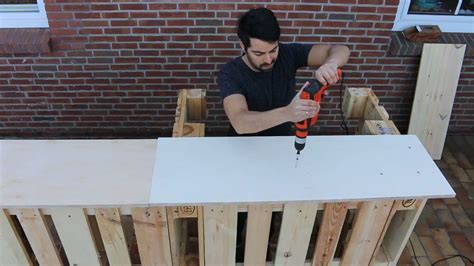 Bar Aus Paletten Bauen Diy Anleitung Shop