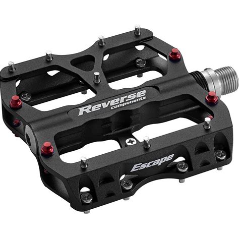 R Robust Black Platform Pedal For Mtb Reverse Pedal Escape