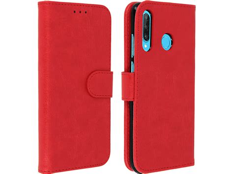 AVIZAR Chester Series Bookcover Huawei P30 Lite XL Rot MediaMarkt