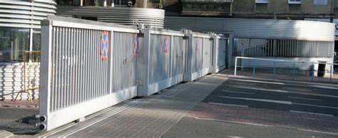 Security gates, Industrial, telescopic, bi-folding, sliding gates, HVM