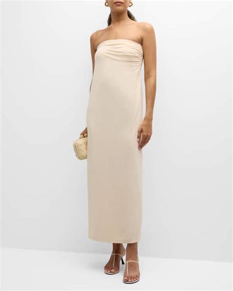 Cult Gaia Muna Off The Shoulder Midi Dress Neiman Marcus