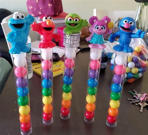 Gumball Candy Tubes Etsy