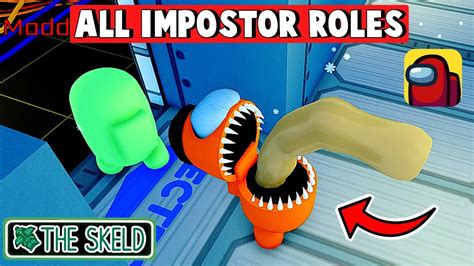 Among Us Imposters D All Impostor Roles Full Gameplay Roblox