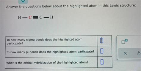 Solved Answer The Questions Below About The Highlighted Atom Chegg