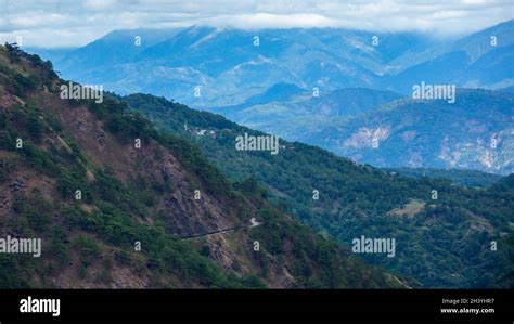 Road Viewed From Mt Ulap Itogon Benguet Philippines Stock Photo Alamy