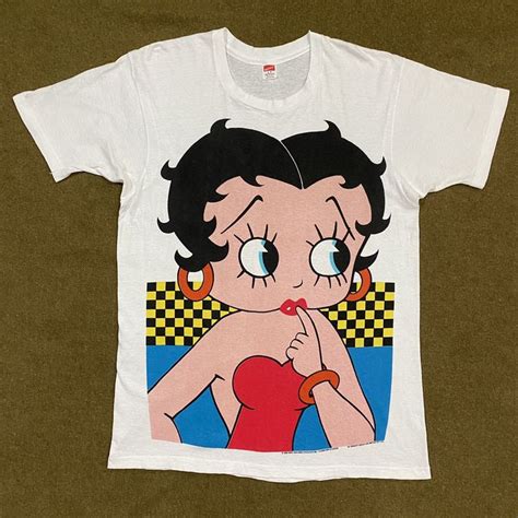 Vintage Vintage 90s Betty Boop T Shirt Grailed In 2023 Betty Boop T