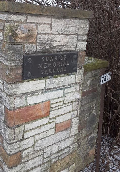 Sunrise Memorial Gardens In Sheboygan Wisconsin Find A Grave Cemetery