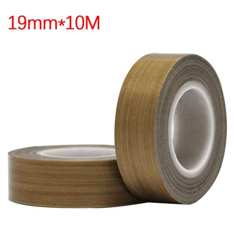 Ptfe Heat Resistant Fiberglass Fabric Silicone Adhesive Tape Mm M