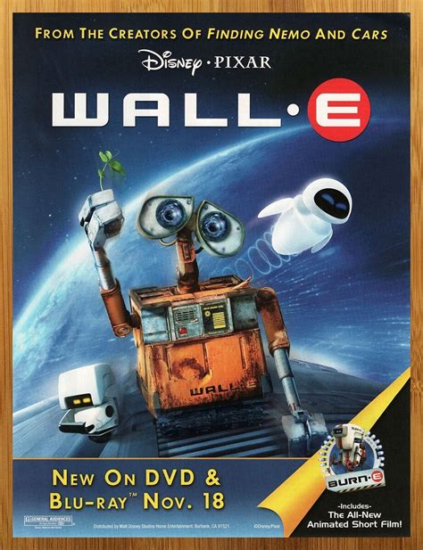 Wall E Dvd Cover