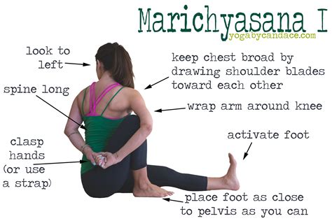 How To Do Marichyasana I — Yogabycandace