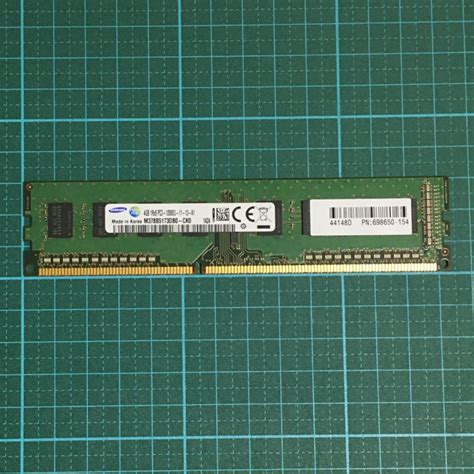 SAMSUNG DDR3 4GB PC3-12800U M378B5173DB0-CK0｜PayPayフリマ