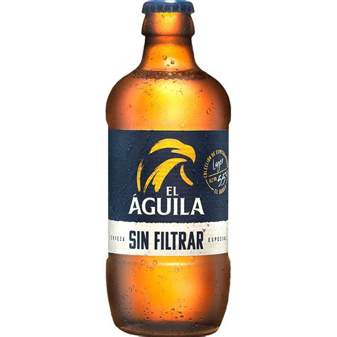 Cerveza Rubia Especial Botella Cl El Aguila Sin Filtrar