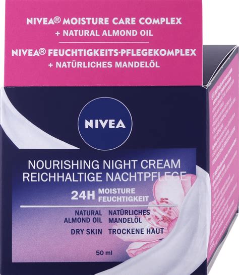 NIVEA Daily Essentials noćna krema za suhu i osjetljivu kožu 50 ml dm hr