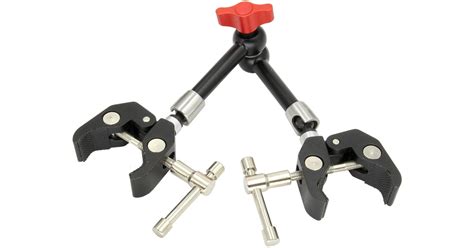 Gyrovu Heavy Duty Articulated Arm With Dual Jaw Clamps Gv Cm Hcm