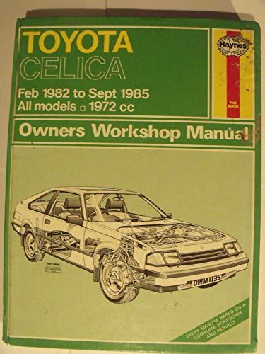 9780856969355 Toyota Celica Owners Workshop Manual Haynes Owners