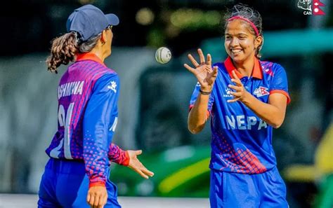 Womens T I Series Nepal Sets A Target Of Runs For Japan Khabarhub