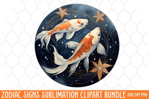 Zodiac Signs Sublimation Clipart Png Graphic By Craftart Creative Fabrica