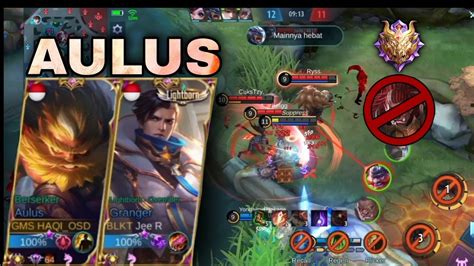 Aulus Mobile Legends Aulus Gameplay With Top Global Granger Mlbb