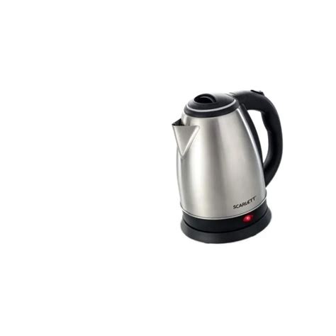 Scarlett Snless Steel Electric Heat Kettle Liters Easy To Use And