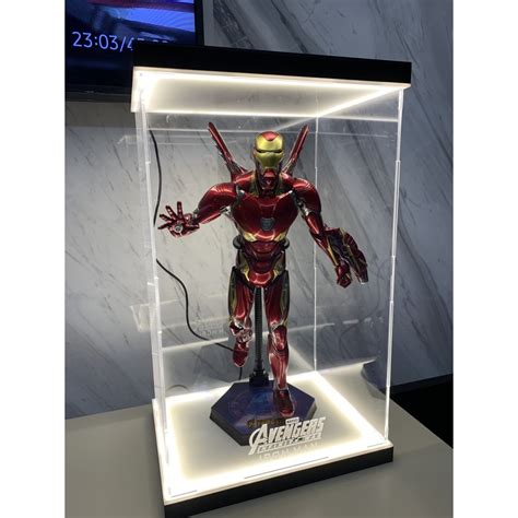 Hot Toys Collectiable Figure Scale Avengers 1 6 Clear Acrylic