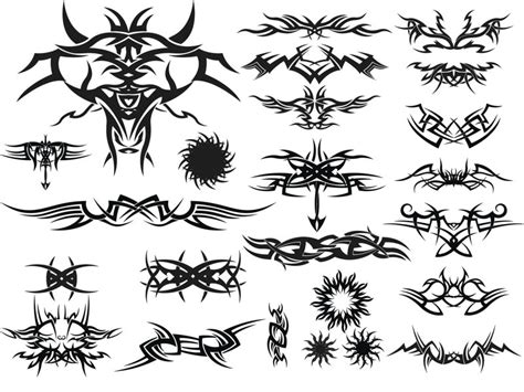 Tribal tattoo designs vector | Vector Graphics Blog