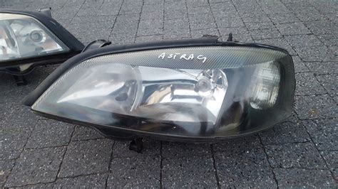 Opel Astra G Lampa Lewa Prawa Przod Europa Oficjalne