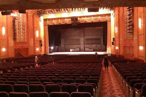 Warner Theater Seating Chart With Seat Numbers Elcho Table