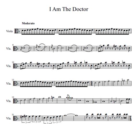 Doctor Who Theme Sheet Music