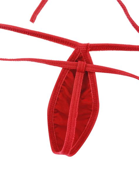 Mini Micro Bikini Traje De Baño Para Mujer Conjunto De Bikini Minimalista De Dos Piezas Traje De